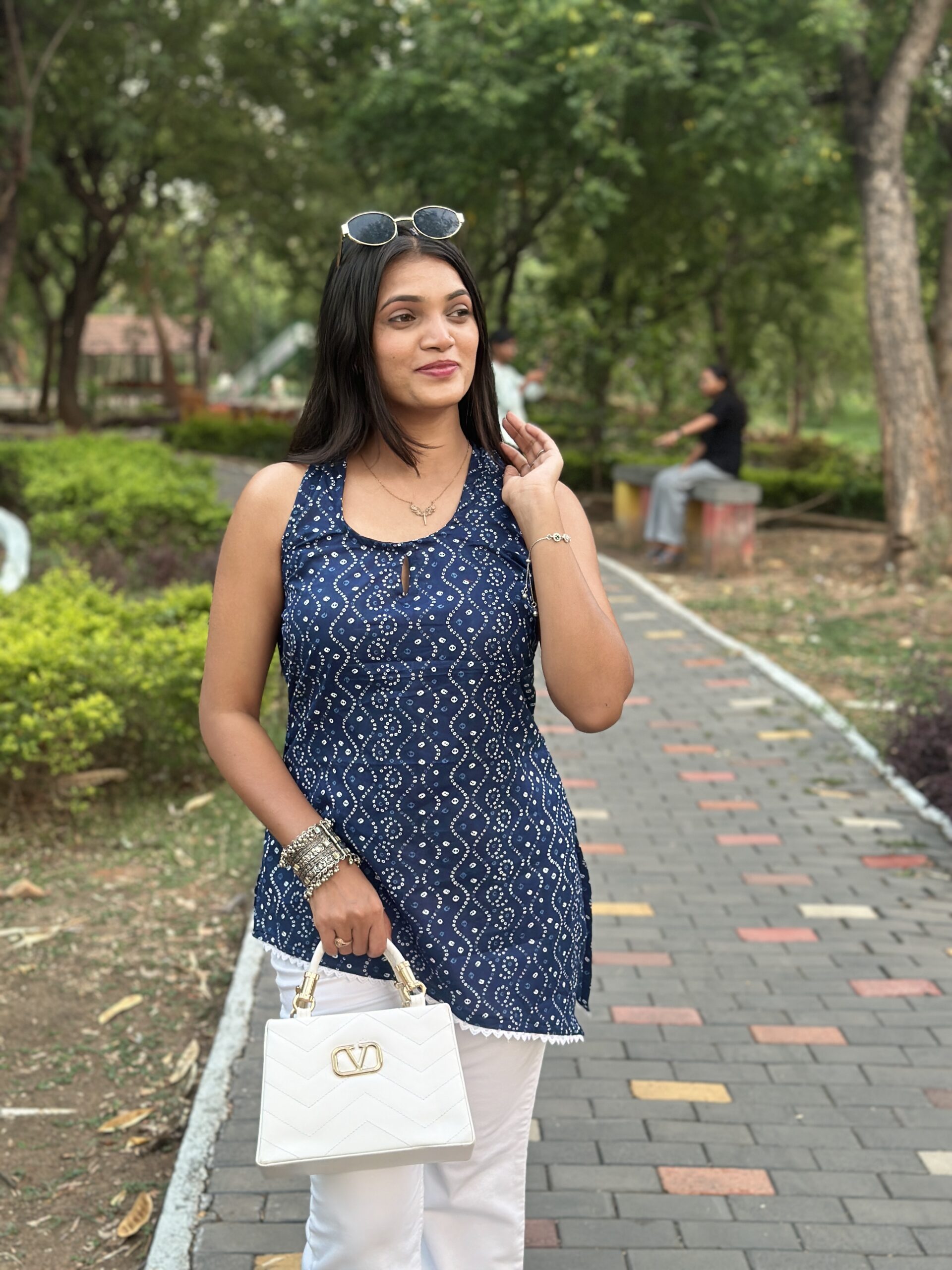 Pankhudi - Asymmetrical Hemline Kurti